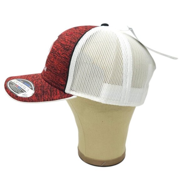 Peloton Mesh Strapback Cap Structured Trucker Chino Twill Baseball Hat NEW - Picture 10 of 13